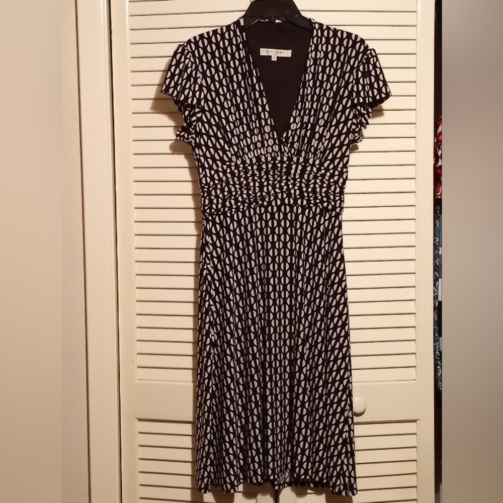 Evan Picone Geometric Dress Size 8